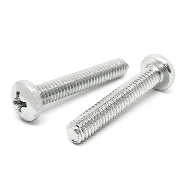 Boltsandnuts.Com #6-32 x 1/2 in Phillips Pan Machine Screw